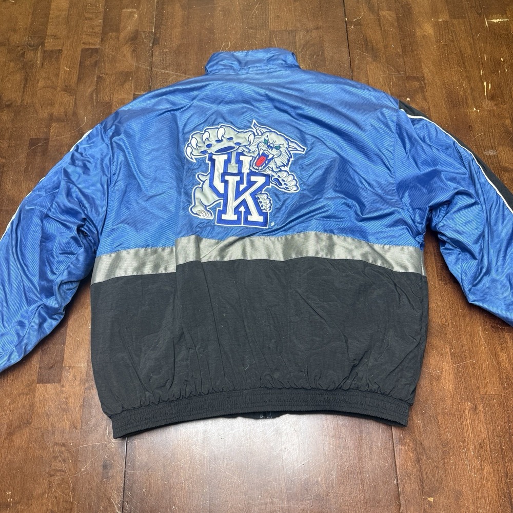 Vtg Starter University Of Kentucky‎ Wildcats Puffer Jacket Men's Size Medium BBN